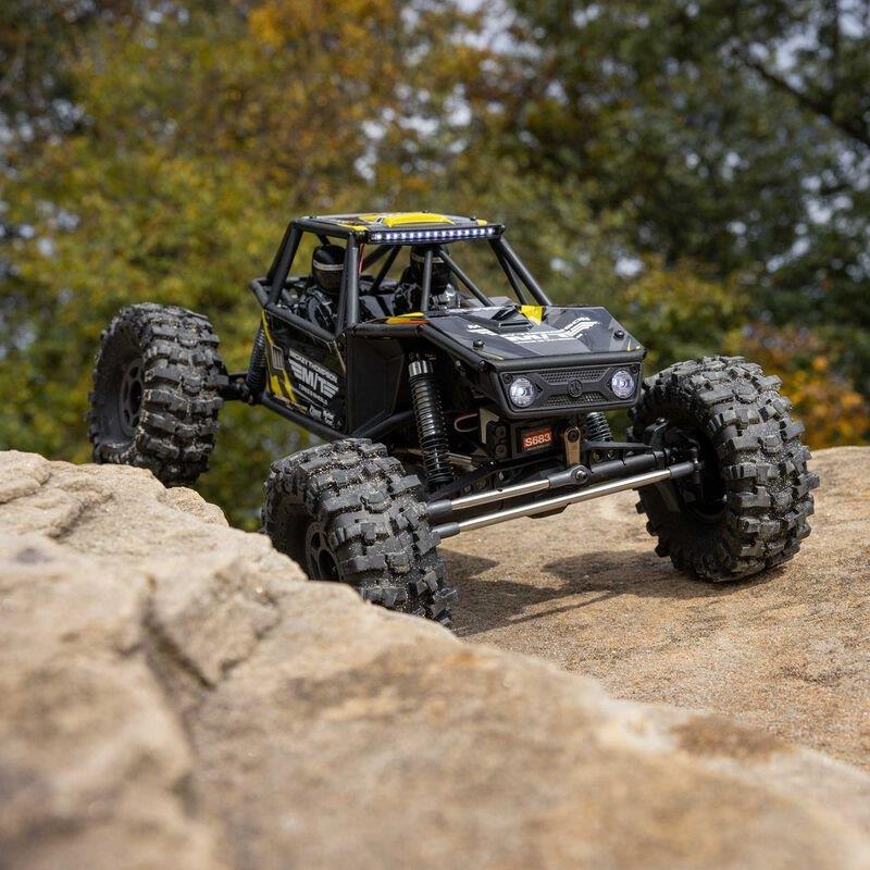 Axial 1/10 UTB10 Capra 1.9 4WS 4X4 Unlimited Trail Buggy Brushed RTR, Yellow - 8