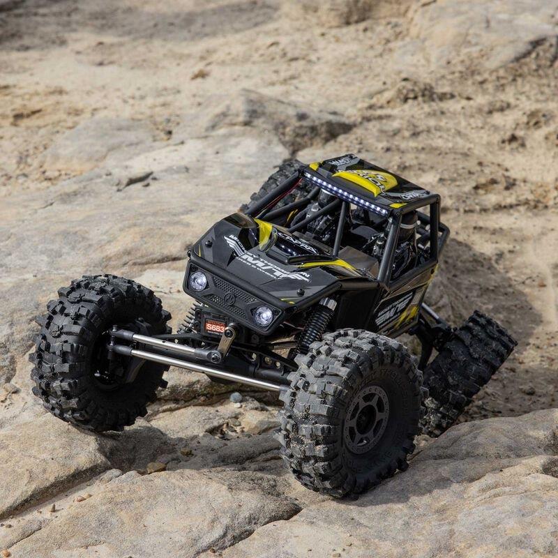 Axial 1/10 UTB10 Capra 1.9 4WS 4X4 Unlimited Trail Buggy Brushed RTR, Yellow - 5