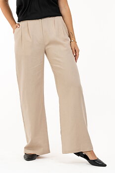 Kelly Pants Linen Sand - Capri Collection