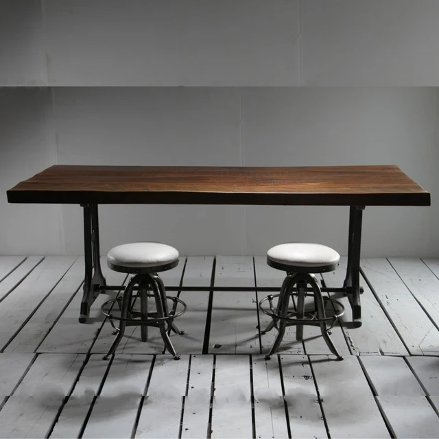 Mats Matbord med bordsskiva av återvunnet trä  160x90 cm 