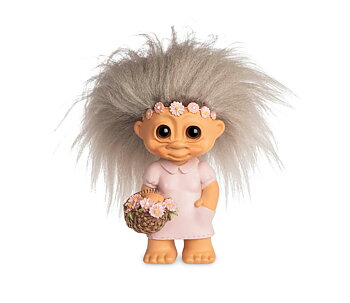 Lyckotroll - Blomsterflicka (Design Thomas Dam)