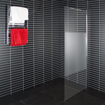 Wall (delvis frostat glas)
