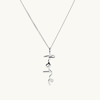 Hope Necklace Silver - Emma Israelsson