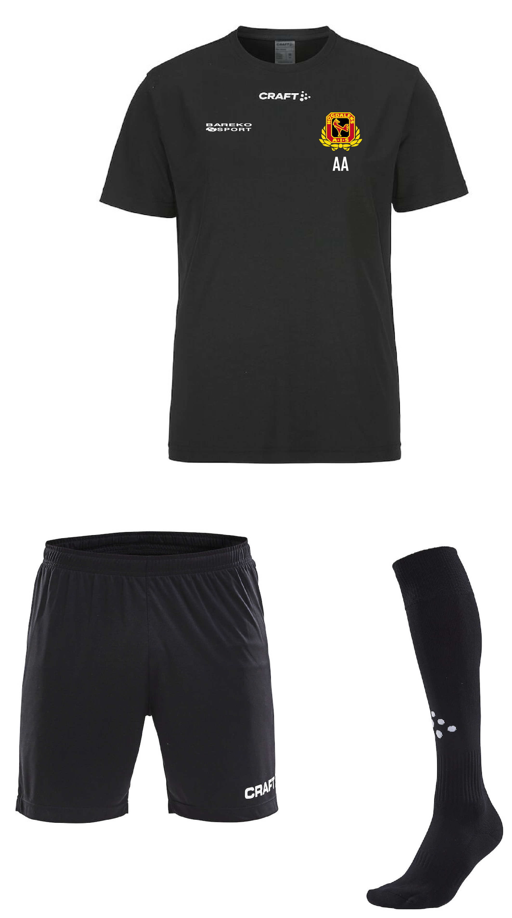 PAKET Träningskit Högdalens AIS