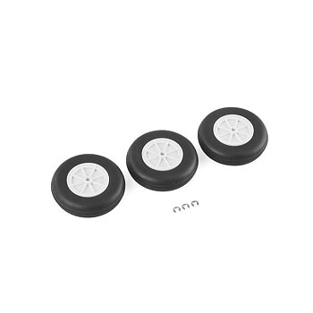 E-flite Soft Tire Set: Carbon-Z T-28