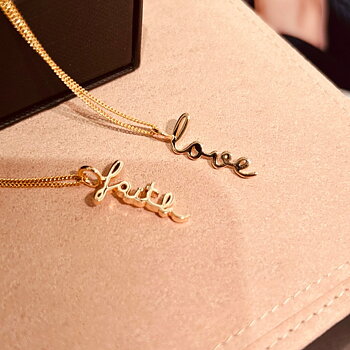 Faith Necklace Gold - Emma Israelsson