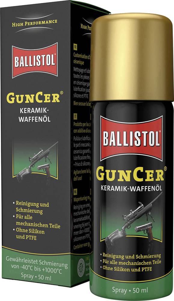 Ballistol Gun Cer Keramisk Vapenolja Spray