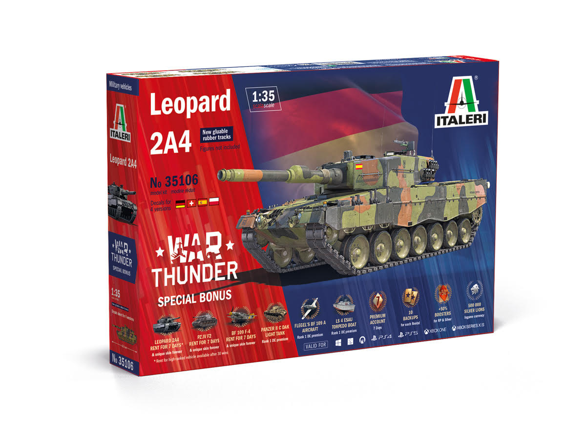 1/35 WAR THUNDER  M1A1 Abrams Incl. IN-GAME BONUS