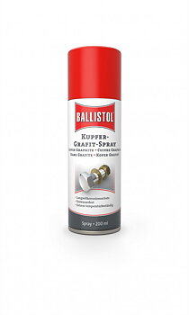 Ballistol Koppar & Grafit Spray 200ml Pipgängor & Dämpare