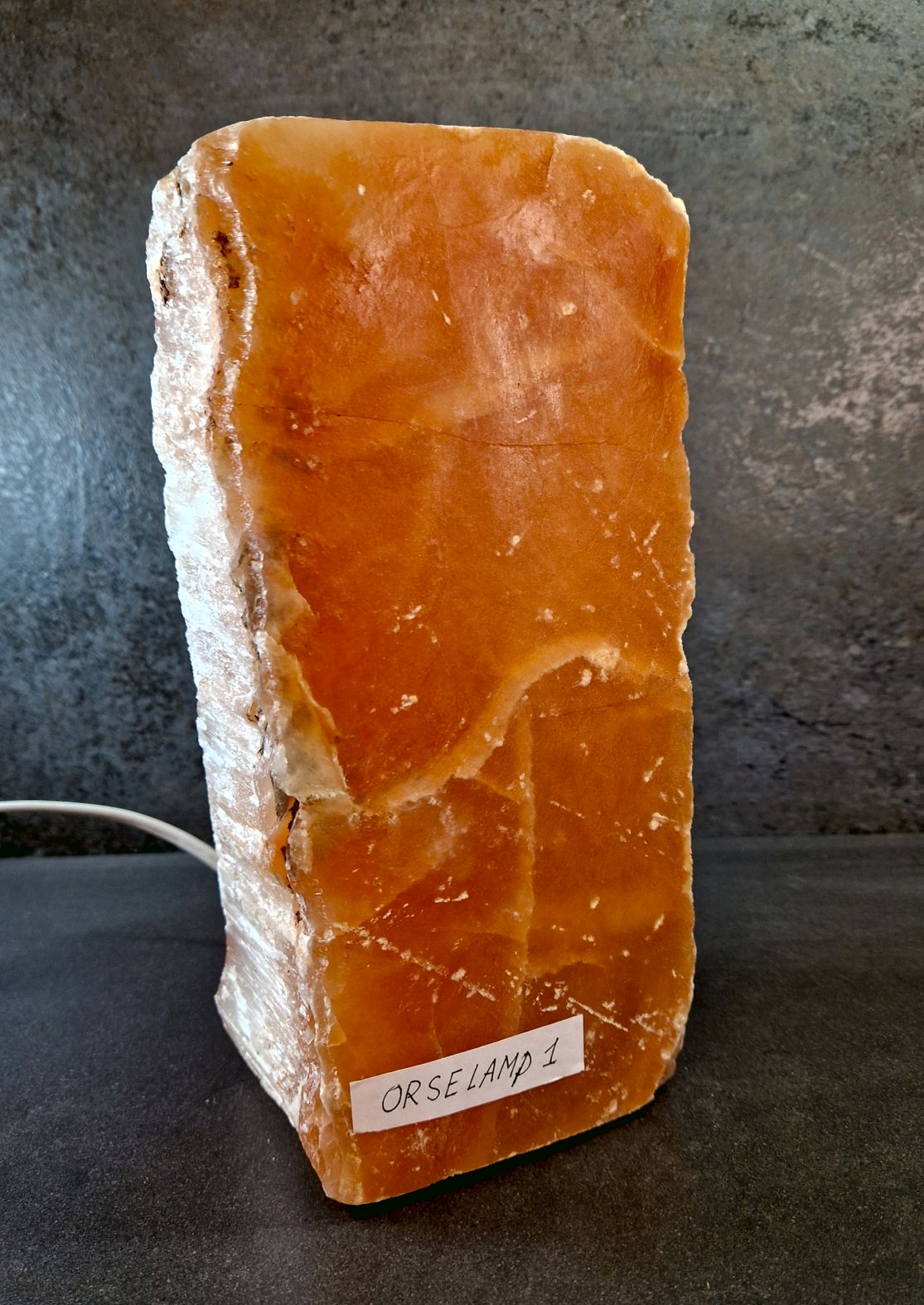Rosa/Orange Selenit Lampa - Freeform - 2