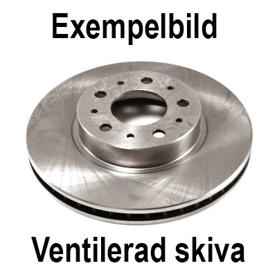 Bromsskiva Fram Volvo 140, 160 ventilerad skiva272mm