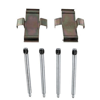 Bromsbelägg Monteringsats Fram Volvo 140, 240, 260 ATE, Ventilerad skiva