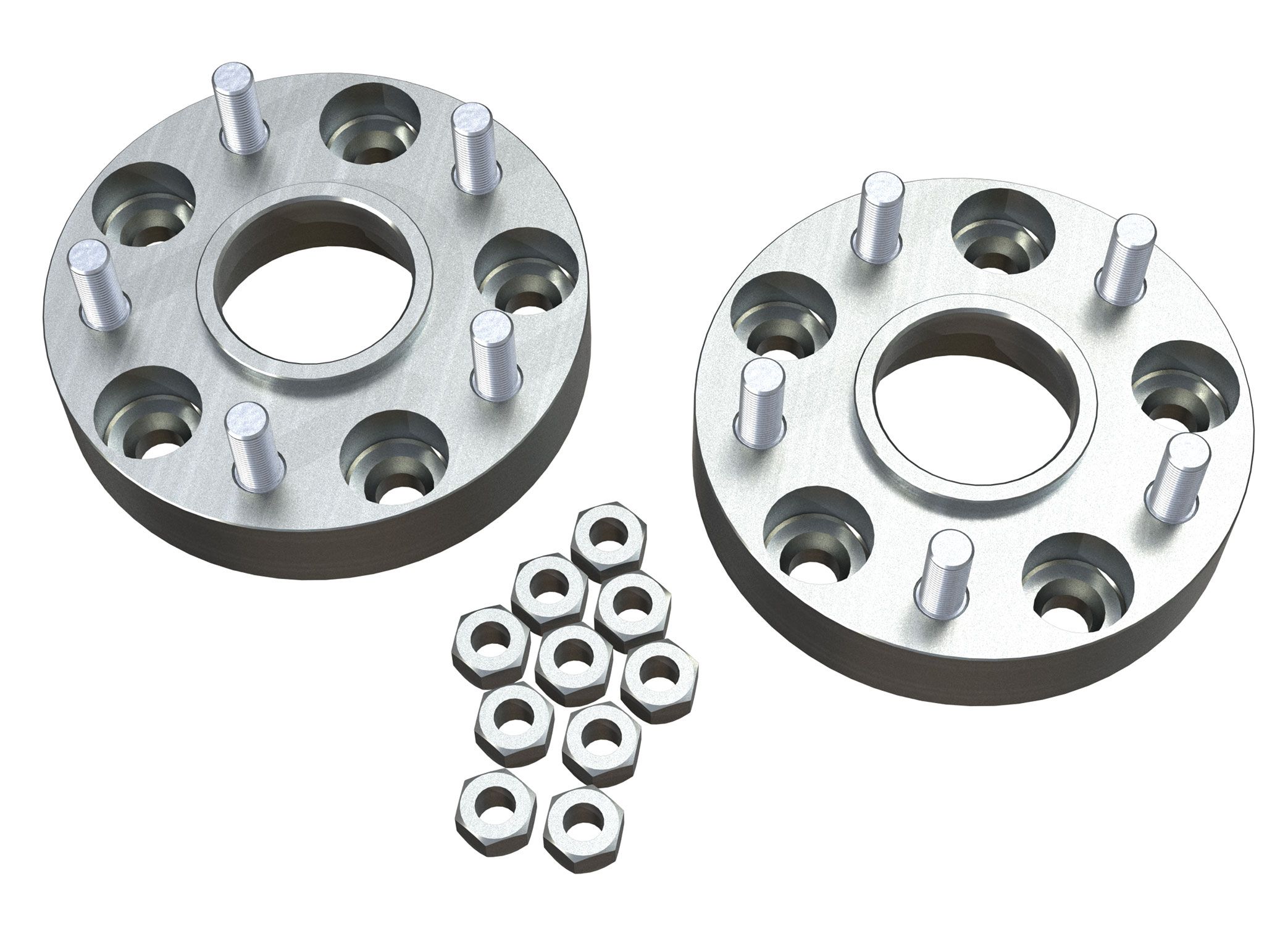 Teraflex 1.25” Wheel Spacer Pair 5x5” - Jeep JK & JKU