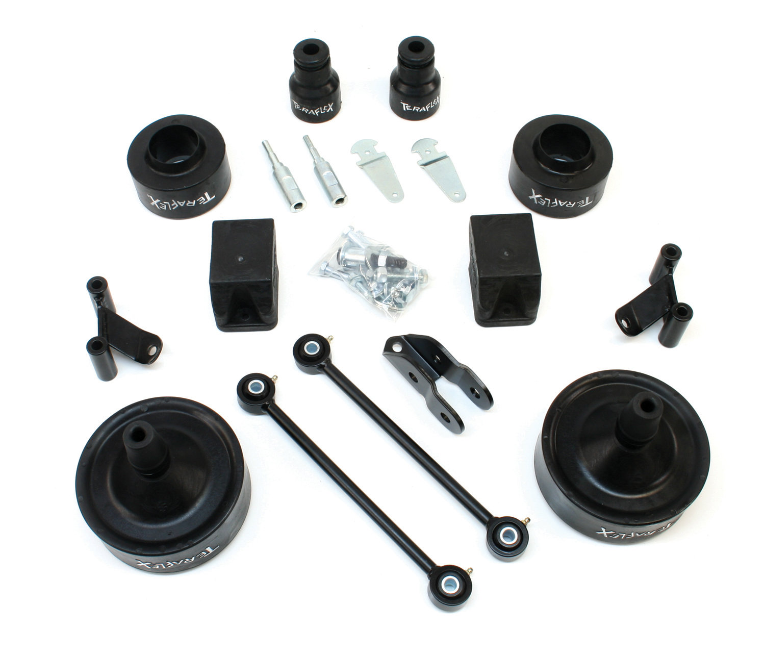 Teraflex 2.5" Spacer Lift with Shock Extenders - Jeep JK & JKU