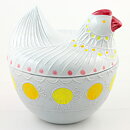 Mari Simmulson (Pulla 1963) Hen Bowl with Chicken Decor 21 cm