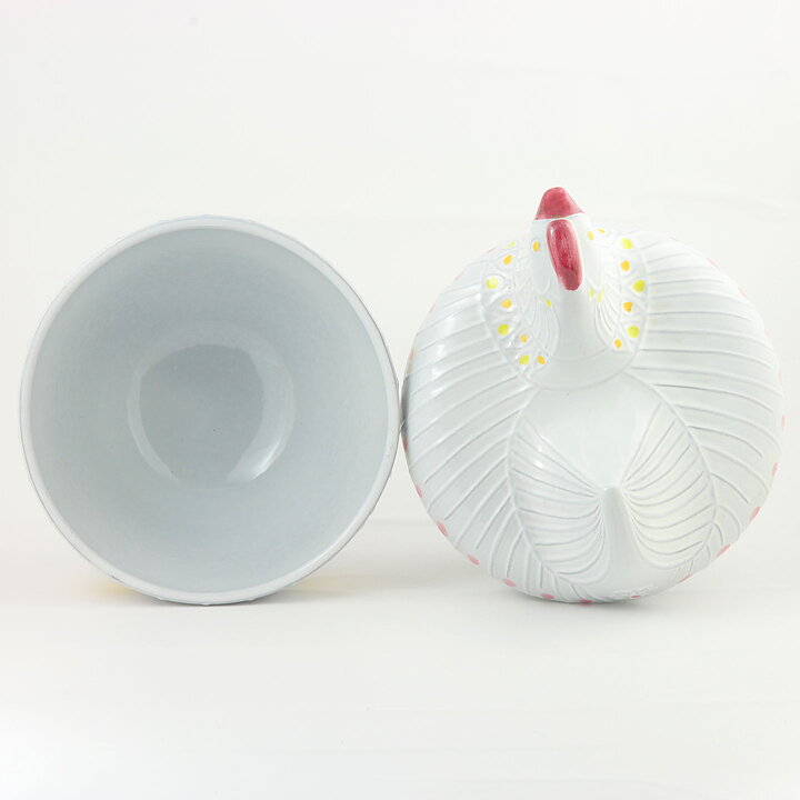 Mari Simmulson (Pulla 1963) Hen Bowl with Chicken Decor 21 cm