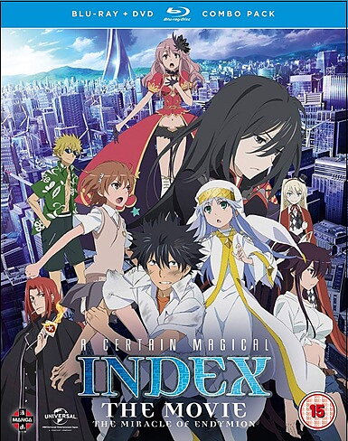 Certain Magical Index - The Movie - Miracle Of Endymion (BLU-RAY + DVD)