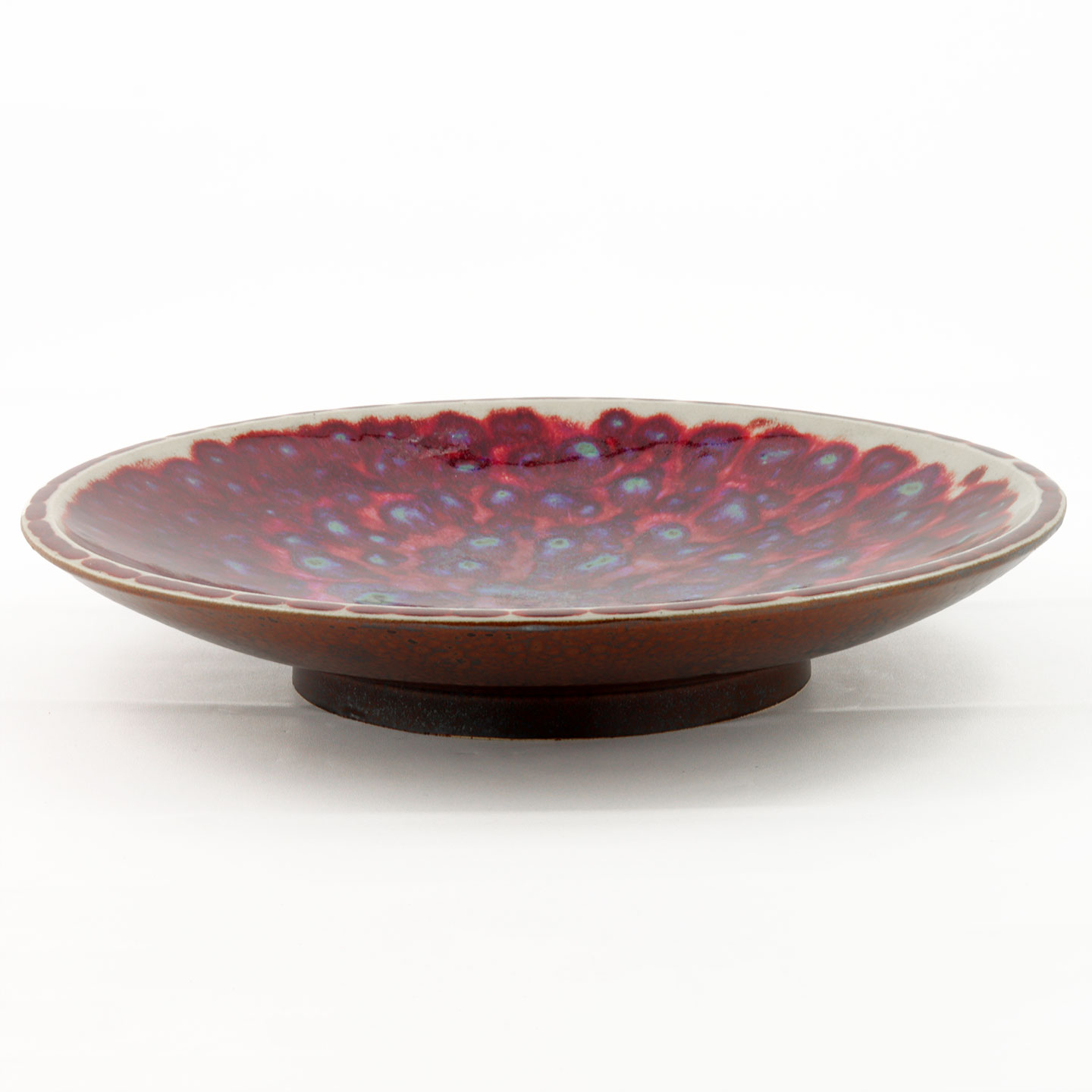 北欧 Sven Hofverberg Red Glazed Vase 花瓶 赤紫 【公式通販】