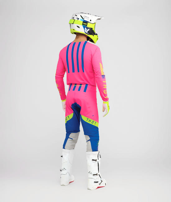 THOR SPORTMODE Flite Crossbyxor Rosa/Blå - 9