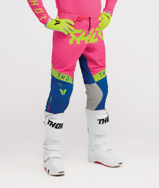 THOR SPORTMODE Flite Crossbyxor Rosa/Blå - 5