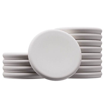 Magnet 30mm glastavla gray 5fp