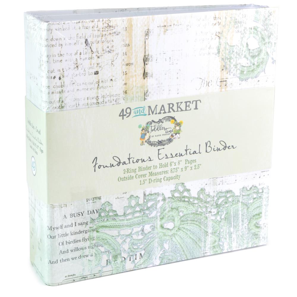 49 And Market - Foundations Binder - Toddler Time Mint - 2