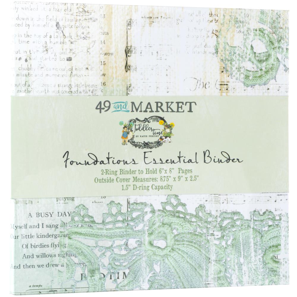 49 And Market - Foundations Binder - Toddler Time Mint