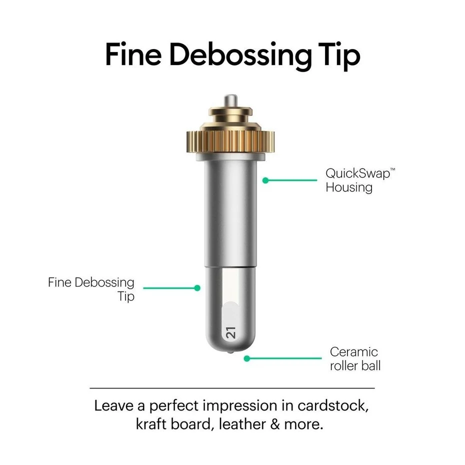 Fine Debossing Tip + Quickswap Housing, Cricut - 2