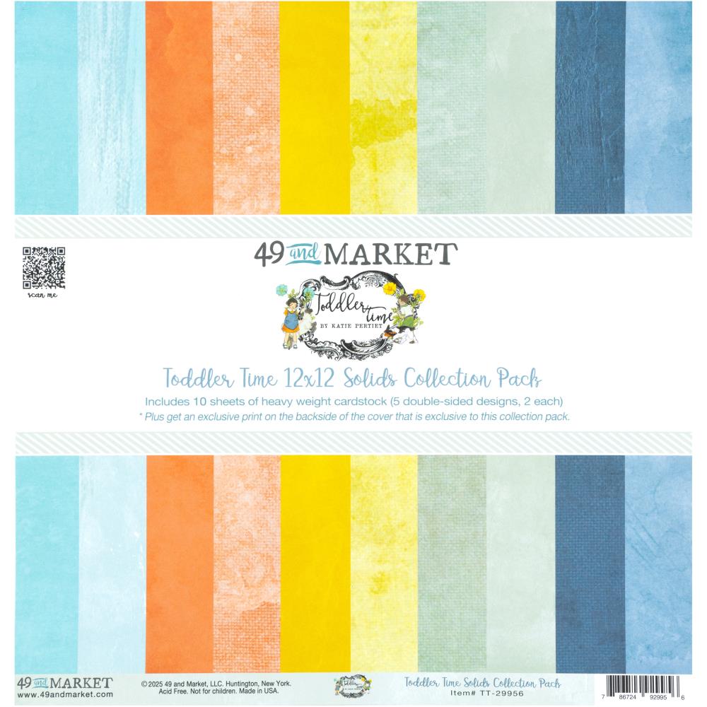 49 And Market - Collection Pack 12x12 - Toddler Time Solids
