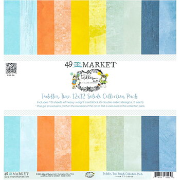 49 And Market - Collection Pack 12x12 - Toddler Time Solids