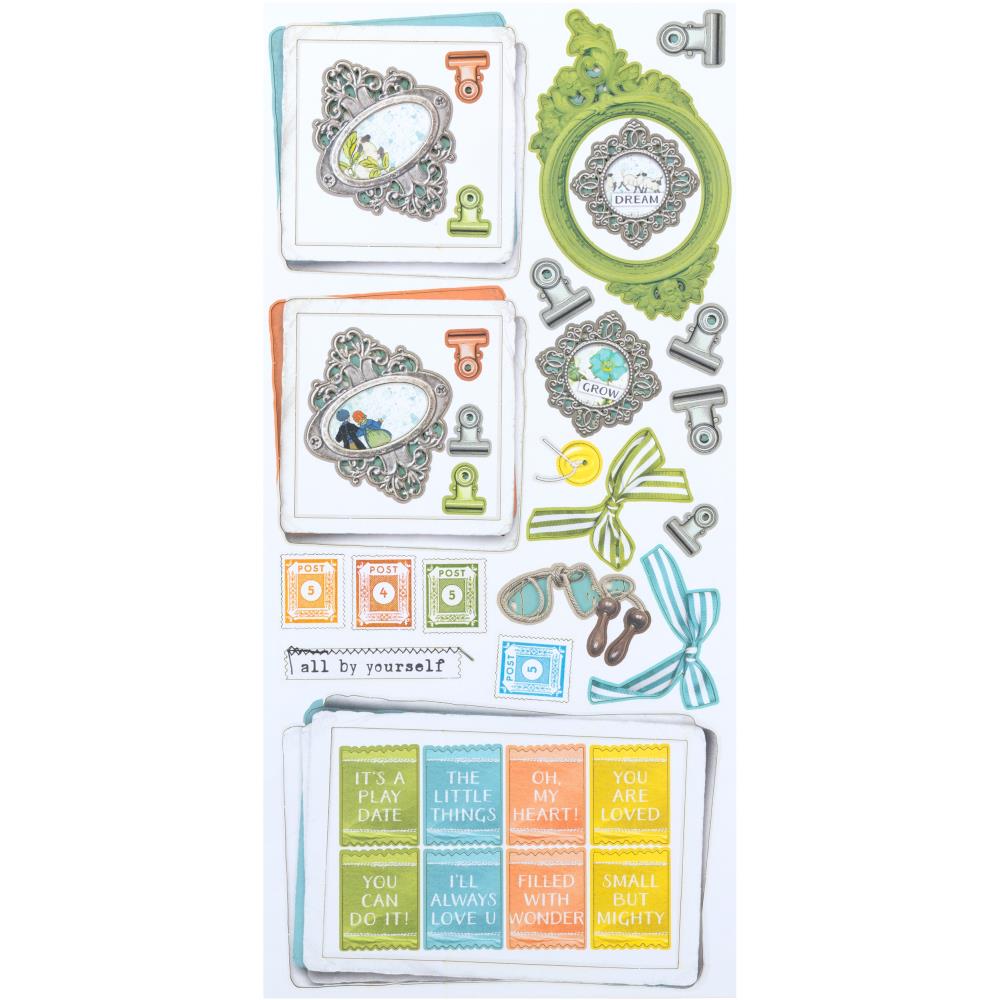 49 And Market - Laser Cut Outs - Elements, Toddler Time - 6