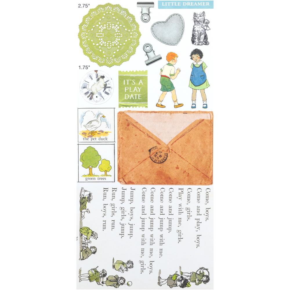 49 And Market - Laser Cut Outs - Elements, Toddler Time - 3