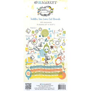 49 And Market - Laser Cut Outs - Elements, Toddler Time
