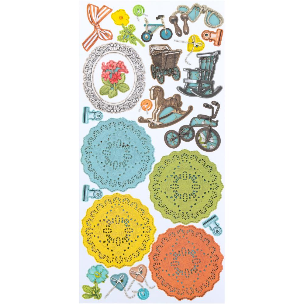 49 And Market - Laser Cut Outs - Elements, Toddler Time - 5