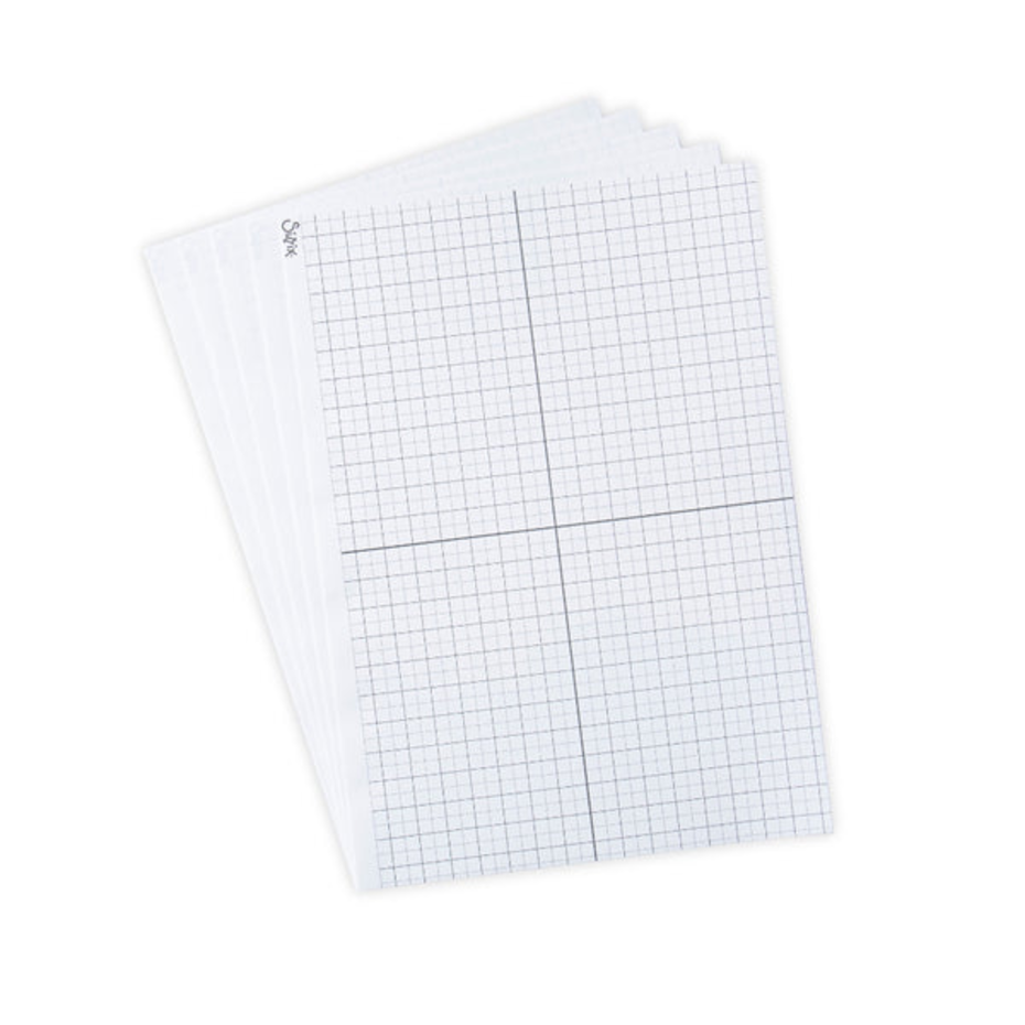 Studio Accessory Sticky Grid Sheets, 20,96x29,85cm, Sizzix