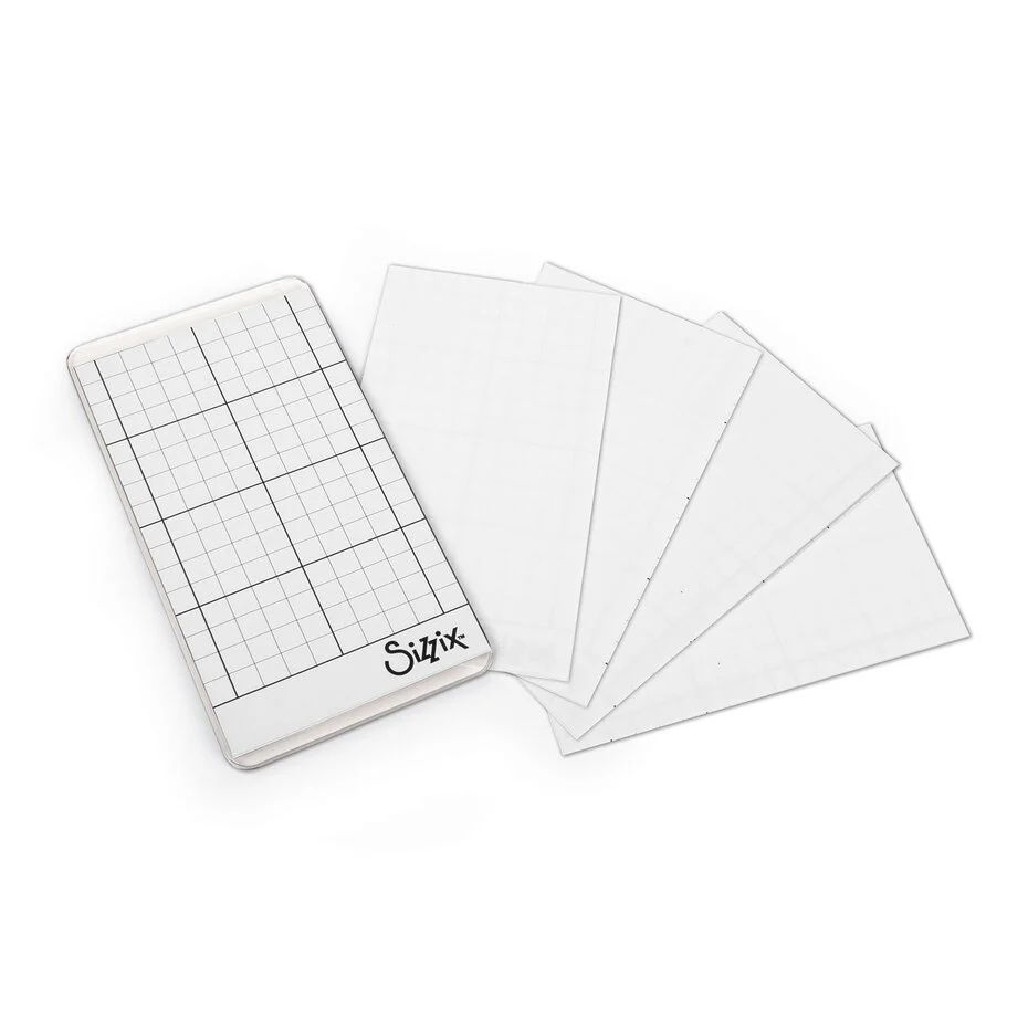 Sticky Grid Sheets, 5st, 6,67x11,75cm. Sizzix