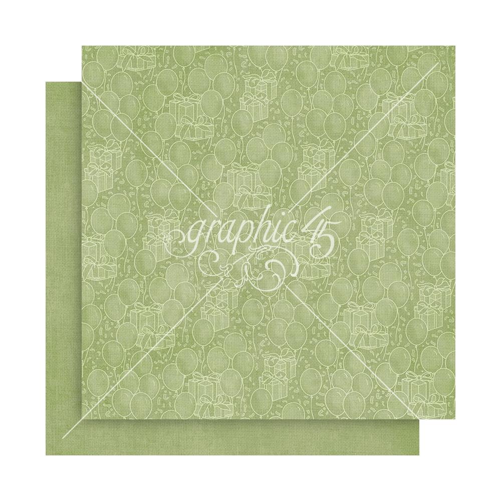  Graphic45 - Patterns & Solids Pack - Hip Hip Hooray  - 6