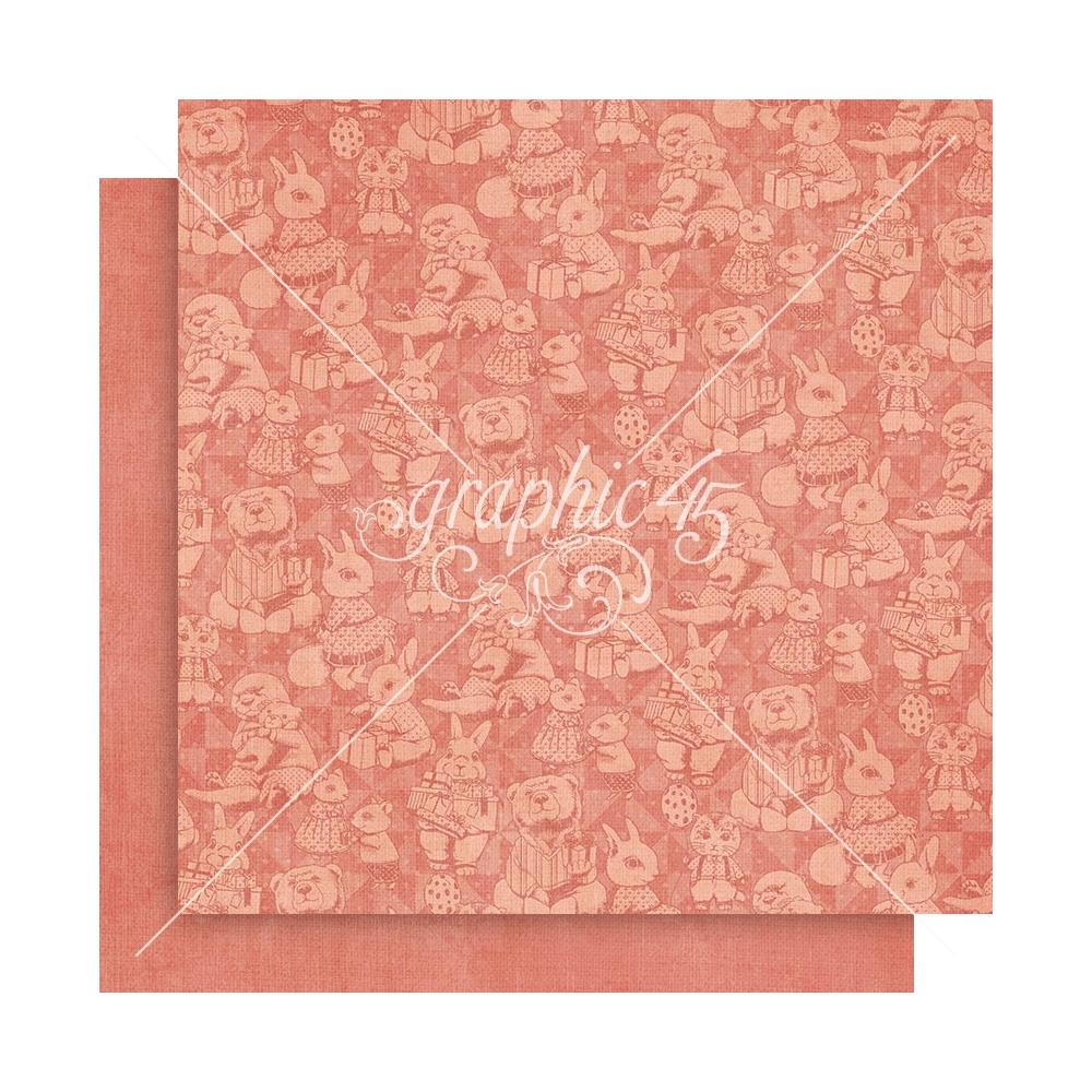  Graphic45 - Patterns & Solids Pack - Hip Hip Hooray  - 2