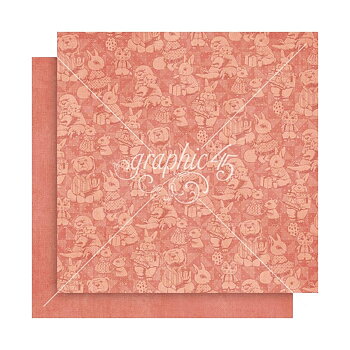  Graphic45 - Patterns & Solids Pack - Hip Hip Hooray 