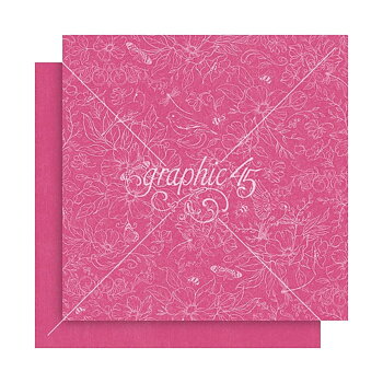  Graphic45 - Patterns & Solids Pack - Spring Is In The Air