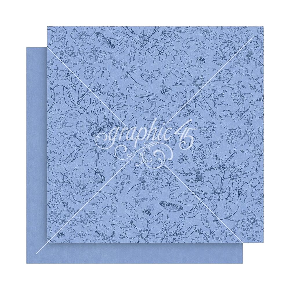  Graphic45 - Patterns & Solids Pack - Spring Is In The Air - 6