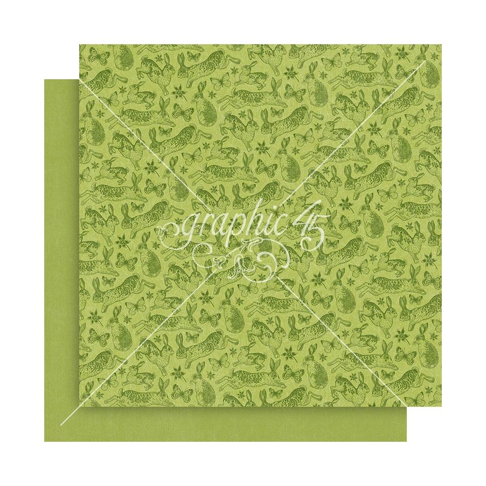  Graphic45 - Patterns & Solids Pack - Spring Is In The Air - 8