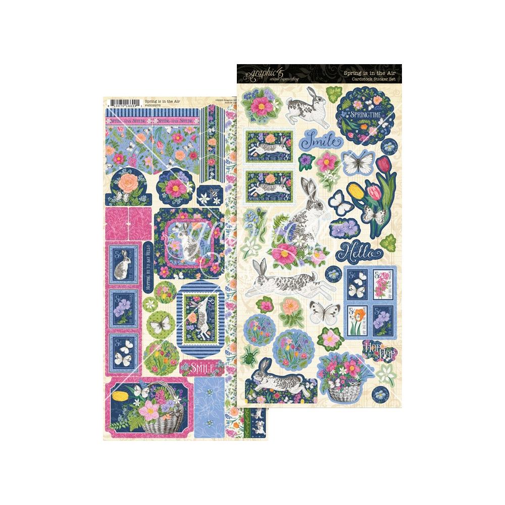Graphic45 - Sticker Set - Spring is in the Air - 2