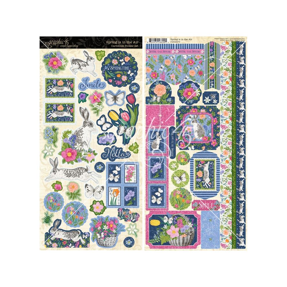Graphic45 - Sticker Set - Spring is in the Air