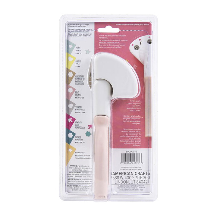 WeRMK Crop A Dile Multi Punch  - Decorative