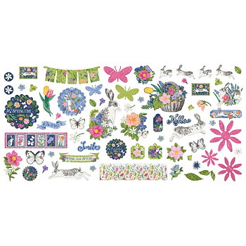 Graphic45 - Ephemera Set - Spring is in the Air