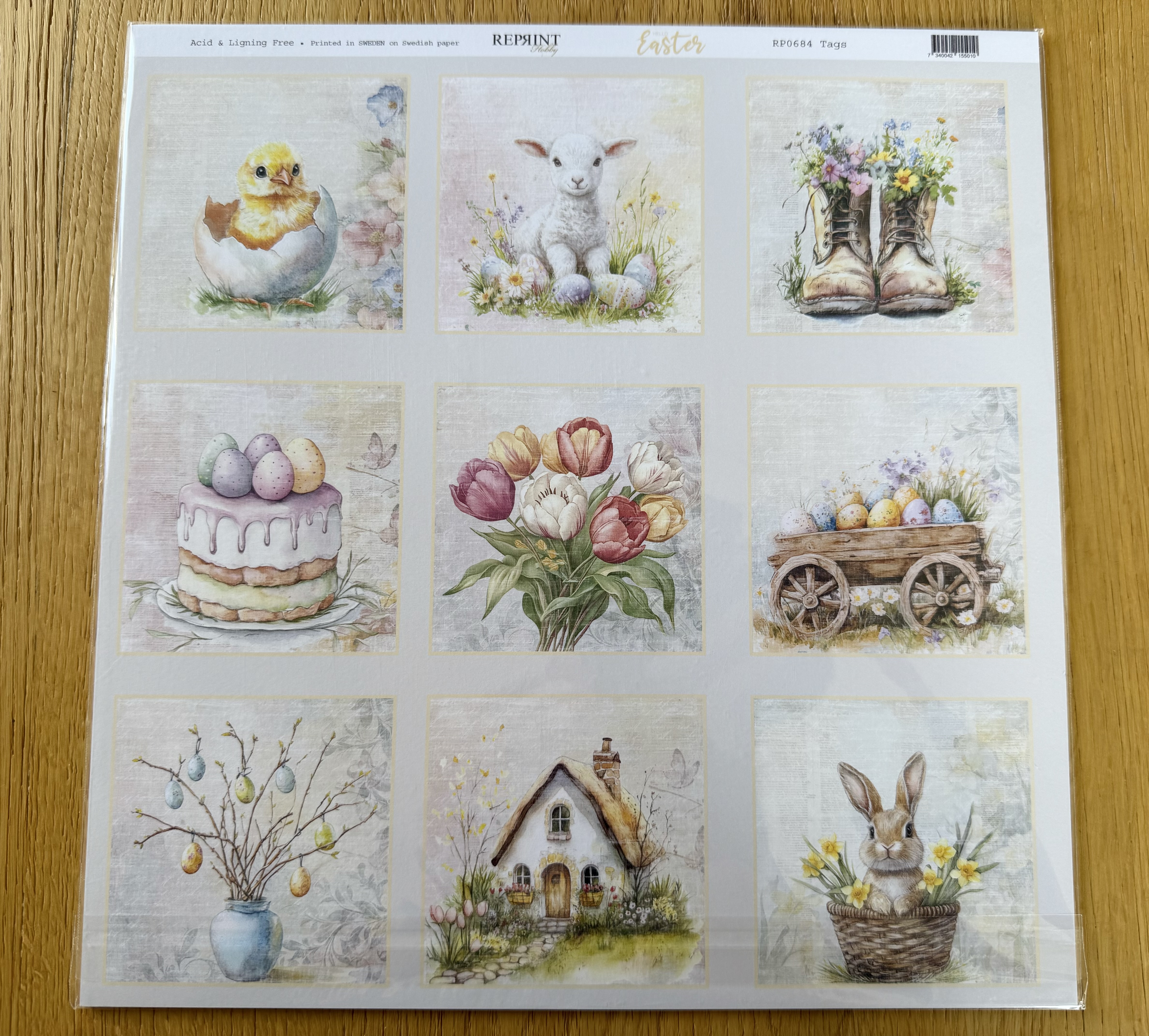 Hello Easter 12x12", Paper Pack, Reprint - 2