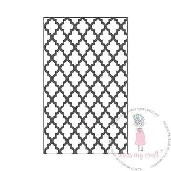 Mini Lattice, Embossing Folder, Dress My Craft