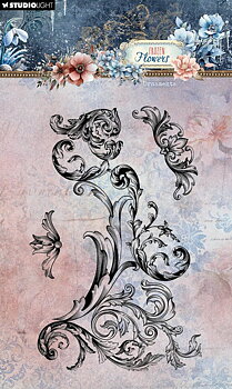Frozen Flowers, 3st, 8,8x13,5cm, Clearstamps, Studio Light, 