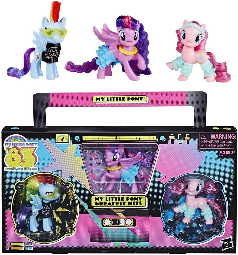 My Little Pony SDCC 2018 Hasbro Exclusive Established 1983 Greatest Hits Set